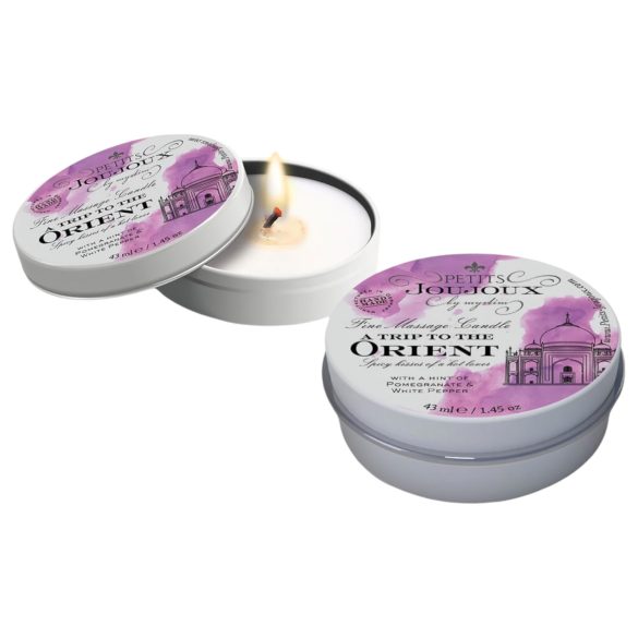Petits Joujoux Orient - masážní svíčka 43ml - granátové jablko a bílý pepř