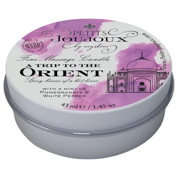 Petits Joujoux Orient - masážní svíčka - granátové jablko, bílý pepř - 43 ml