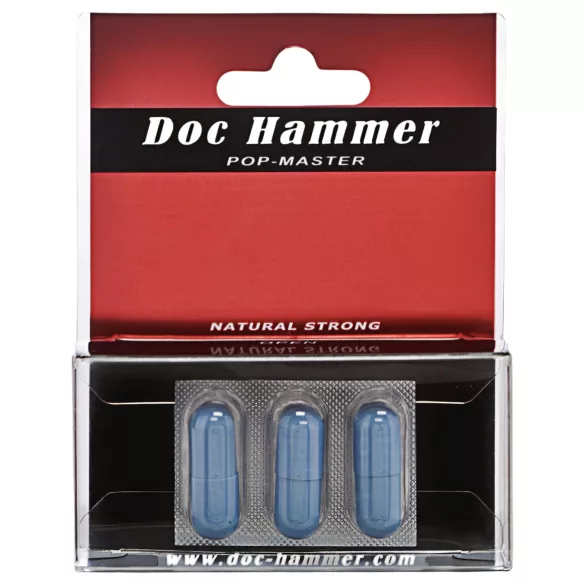 Doc Hammer - doplněk stravy kapsle - unisex - 3 ks