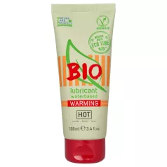 HOT BIO - veganský hřejivý lubrikační gel - 100 ml
