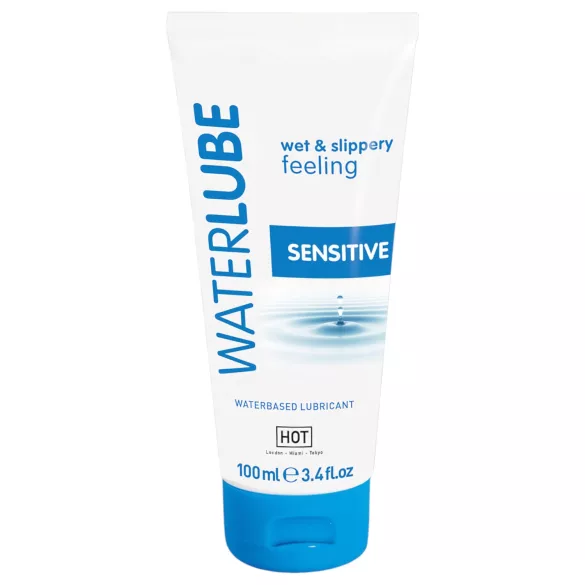 HOT WaterLube Sensitive - lubrikační gel na vodní bázi z alpské vody (100 ml)