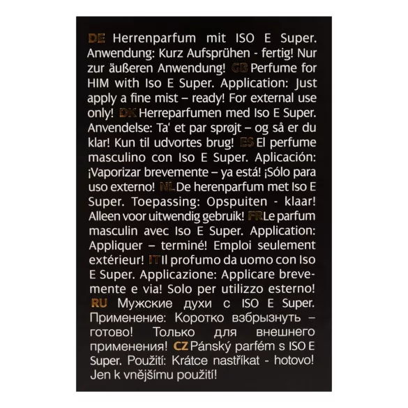 P6 Iso E Super - feromonový parfém - mužská vůně - 30ml