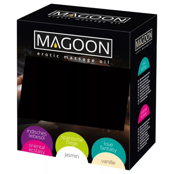 Magoon - sada masážních olejů - 6×100 ml