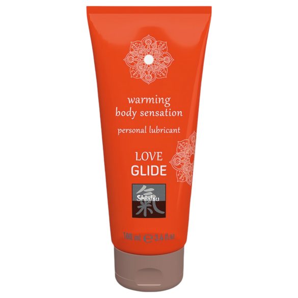 HOT Shiatsu Love Warming - vodní báze, hřejivý lubrikant (100 ml)