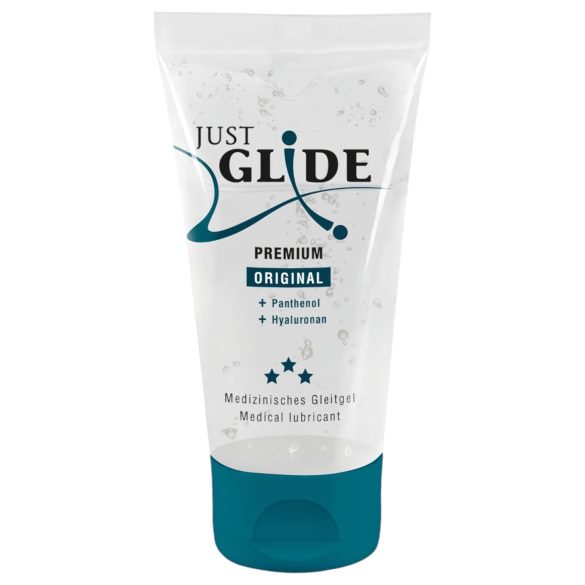 Just Glide Premium Original - veganský lubrikant na vodní bázi (50 ml)