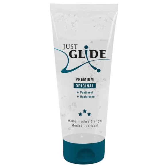 Just Glide Premium Original - veganský, vodní lubrikant (200ml)