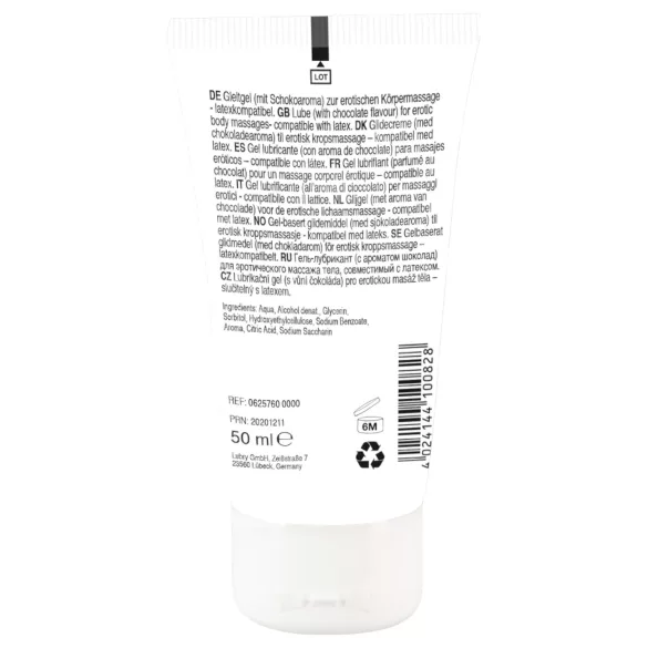 Lick it! - jedlý lubrikační gel 2v1 - bílá čokoláda - 50 ml