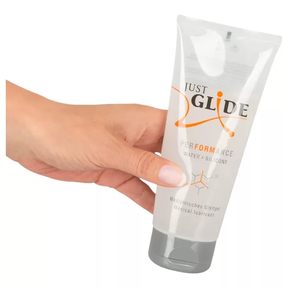 Just Glide - hybridní lubrikační gel - 200 ml