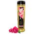 Shunga - masážní olej - růže (240ml)