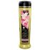 Shunga - masážní olej - růže - 240 ml