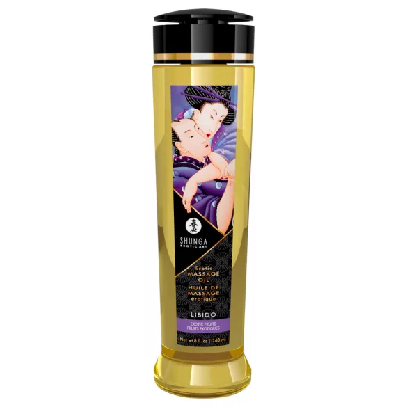 Shunga - masážní olej - exotické ovoce - 240 ml