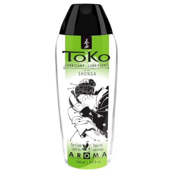 Shunga Toko - lubrikant na vodní bázi - hruška zelený čaj - 165 ml