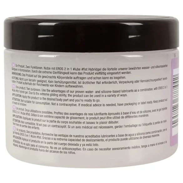 EROS - lubrikační gel a fisting gel - hybridní, 500 ml