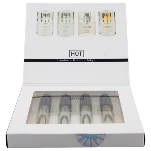 HOT LMTD parfémová sada pro ženy (4x5ml)
