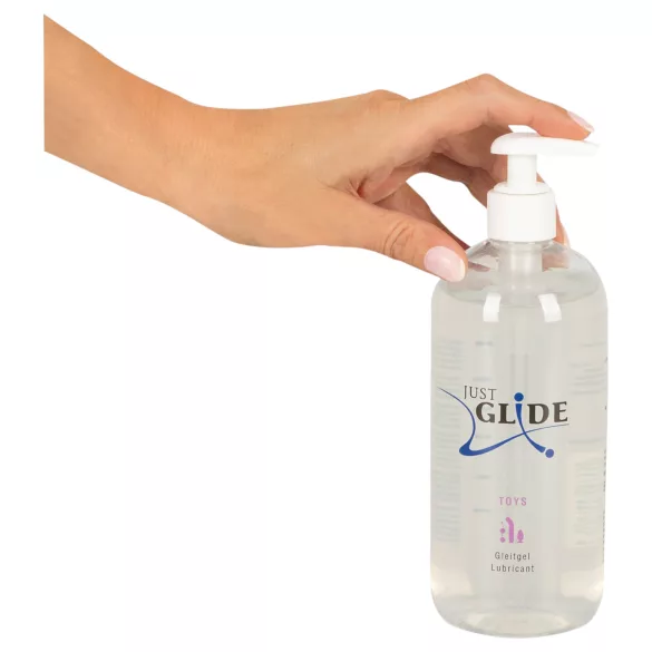 Just Glide Toylube - lubrikant na vodní bázi pro erotické pomůcky (500 ml)