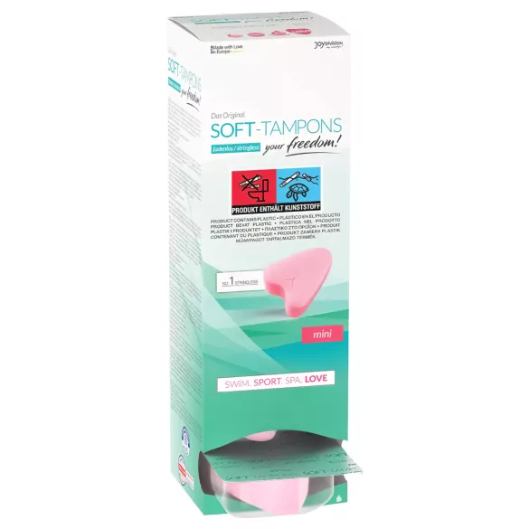 JoyDivision Soft-Tampons - bezšňůrkové mini měkké tampóny (10 ks)
