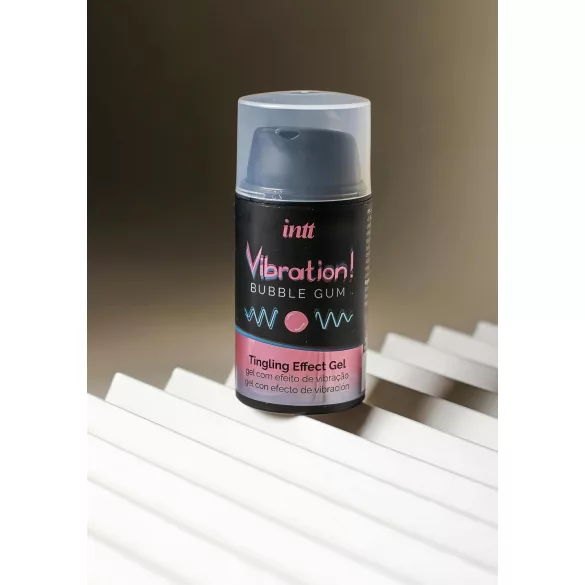 Intt Vibration! - tekutý vibrátor - žvýkačková příchuť - 15 ml