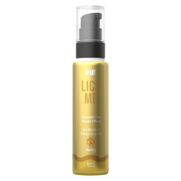 Intt Lick Me - hřejivý lubrikant s medem (50 ml)