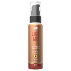   Intt Lick Me - lubrikační gel s hřejivým efektem - broskev 50ml