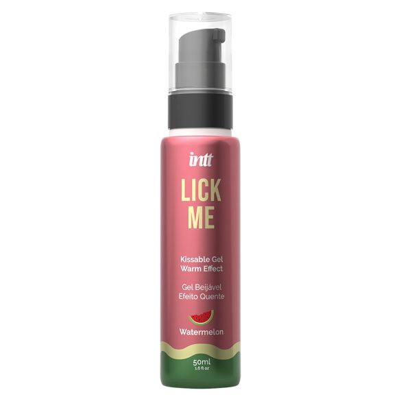 Intt Lick Me - lubrikační gel s hřejivým efektem - vodní meloun - 50 ml