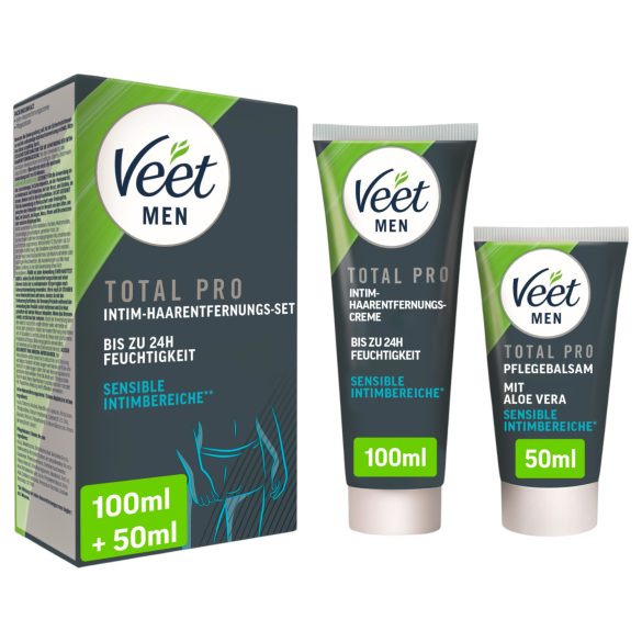 Veet - intim depilační krém a balzám pro muže (100+50ml)