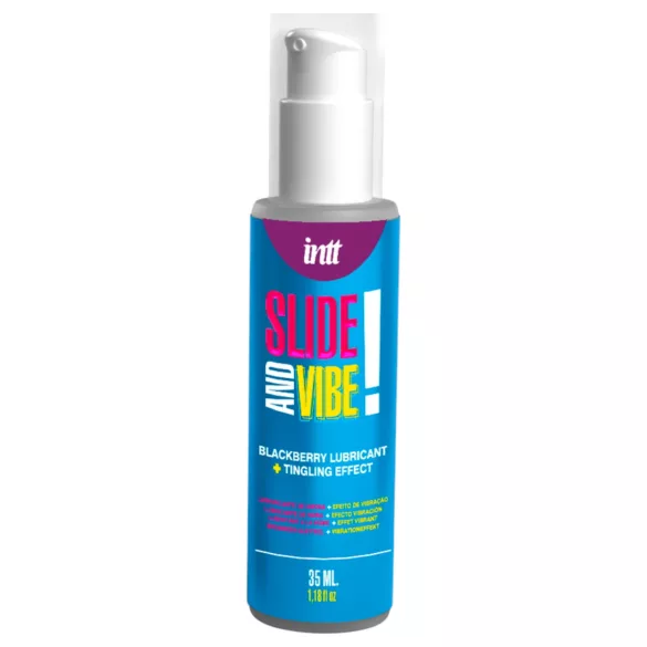 Intt - jedlý stimulační intimní lubrikační gel - ostružina 35ml