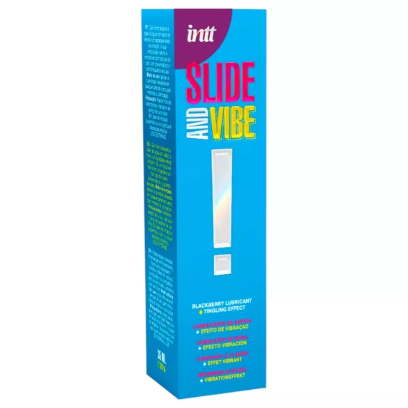 Intt - jedlý stimulační intimní lubrikační gel - ostružina 35ml