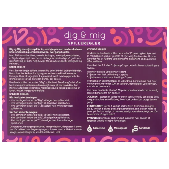you & me - erotická párová hra (dánská)