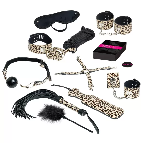 tease & please - Master & Slave - prémiová BDSM dobrodružná sada pro páry (13dílná)