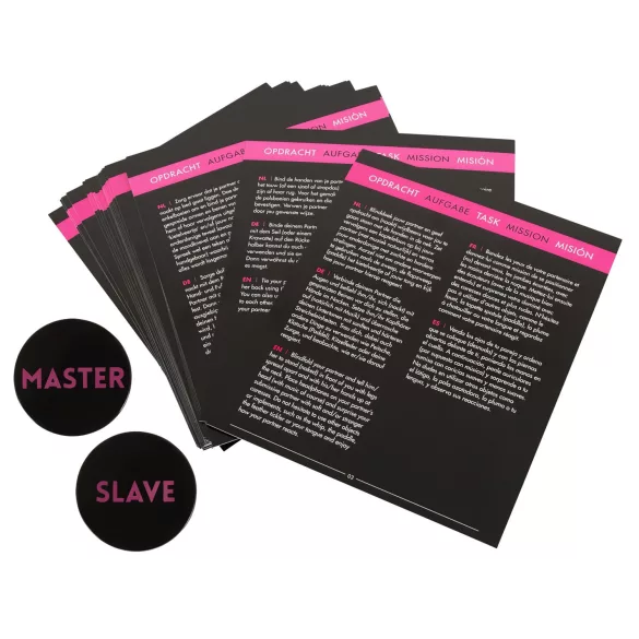 tease & please - Master & Slave - prémiová BDSM dobrodružná sada pro páry (13dílná)
