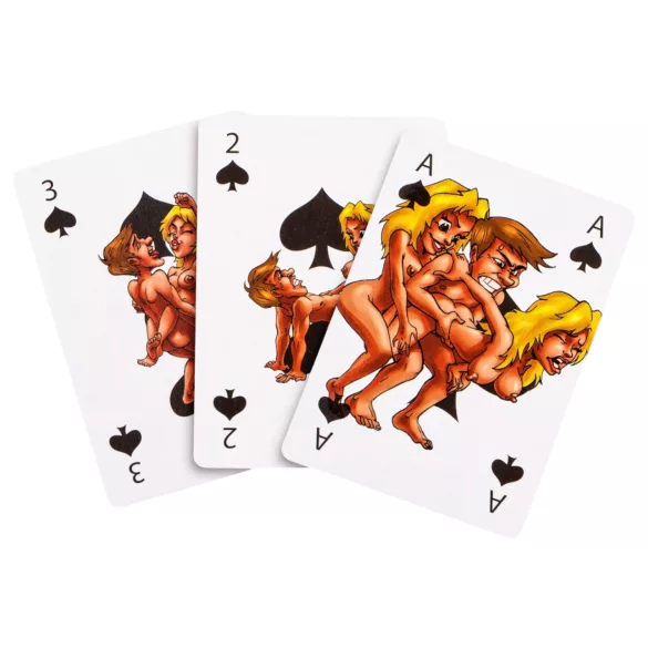 Kama Sutra - sada zábavných hracích karet - 24 ks