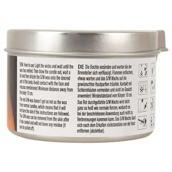 BDSM High Temperature - tělová svíčka na bdsm z parafínu - 100 ml