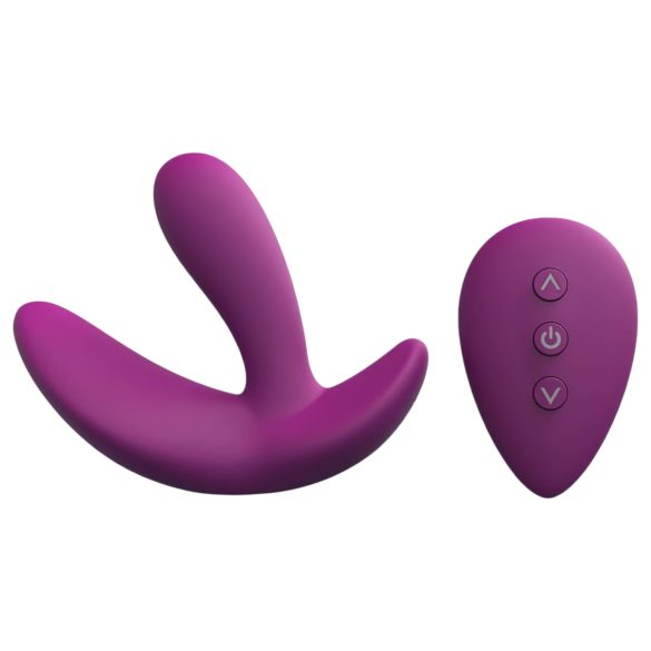 Cotoxo Sedlo - dálkově ovládaný prostatický vibrátor (fialový)