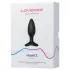 Lovense Hush 2 S - anální vibrátor ovládaný aplikací (38 mm, černý)