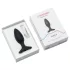 Lovense Hush 2 S - anální vibrátor ovládaný aplikací (38 mm, černý)