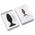 Lovense Hush 2 M - anální vibrátor ovládaný aplikací (45 mm, černý)