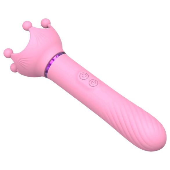 Sunfo - vibrátor na bradavky a G-bod (růžový)