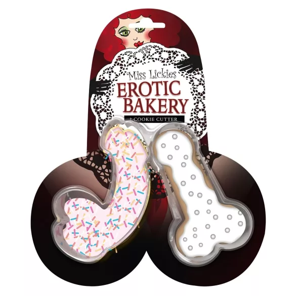 Vykrajovátko na sušenky penis - sada 2 ks