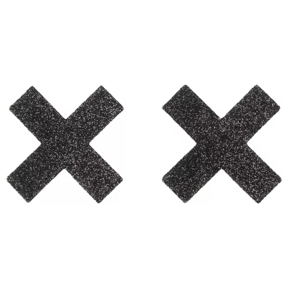 Cottelli - Třpytivé nálepky na bradavky - X