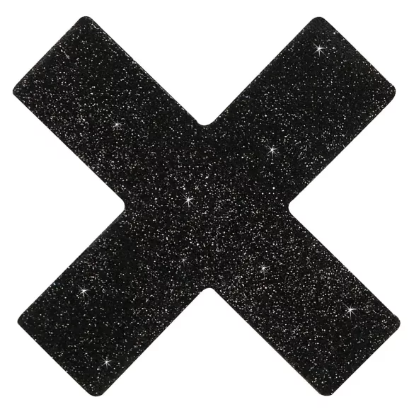 Cottelli - Třpytivé nálepky na bradavky - X