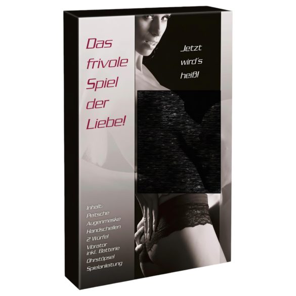 Das FRIVOLE - Partnerská hra se svazováním + doplněk (v němčině)