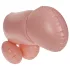 Cock Fighting - nafukovací připínací penis - realistický - tělová barva