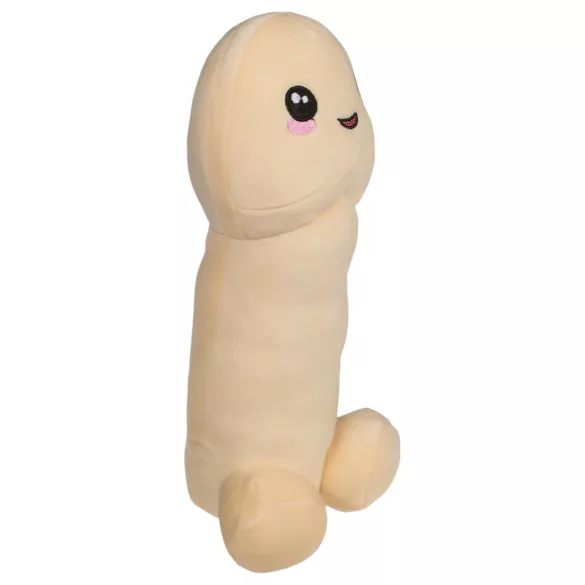 Plyšový penis - 30 cm - tělová barva