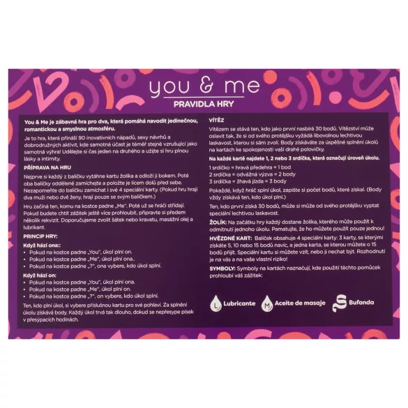 you & me - erotická párová hra (česky)