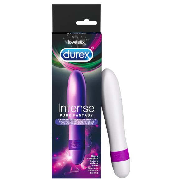Durex Intense Pure Fantasy - vibrátor - bílý