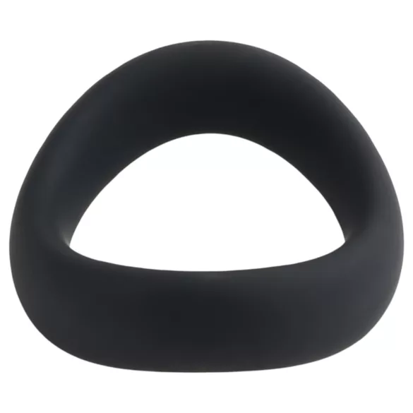 Pulselock Cocktura - kroucený silikonový kroužek na varlata (černý) - 5 cm