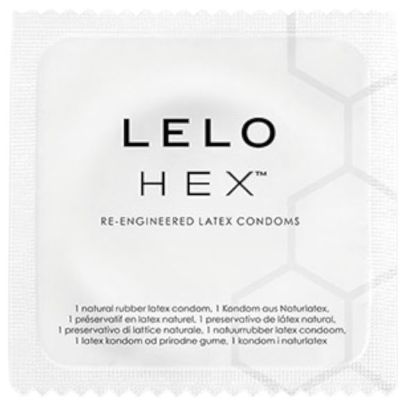 LELO Hex Original - luxusní kondom (1ks)