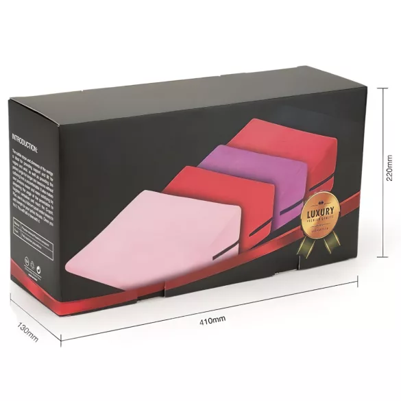 Desirel Magic Pillow - klínový sex polštář - malý (černý)