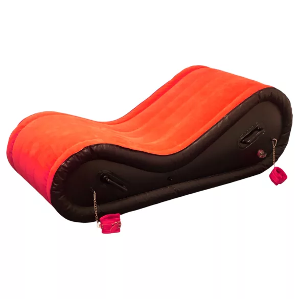 Magic Pillow - nafukovací BDSM polštářek - pouta - velký - červený