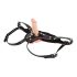 ZADO - kožený harness pro připínáky (černý) - S-L